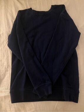 lululemon athletica Men's Navy Crew Sweatshirt